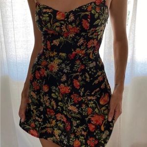 UO Petra Sweetheart Mini Dress